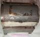 Jewelry Box Victorian Mechanical Meriden Company 1878 Silver Plated