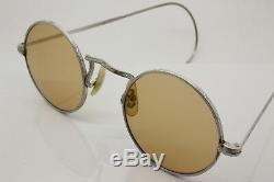 John Lennon Style Round Eyeglasses / Sunglasses Silver Plated Stainless Steel