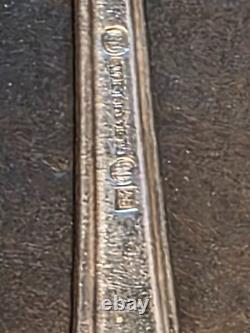 Karl Sauberzweig Silver Plated Soup Spoon (read bio in Description)