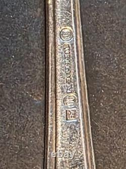 Karl Sauberzweig Silver Plated Soup Spoon (read bio in Description)
