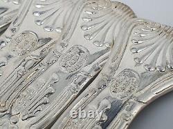Kings Pattern Silver Plated Cutlery Set Canteen With Box Mixed Brands A1 EPNS