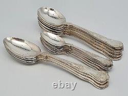 Kings Pattern Silver Plated Cutlery Set Canteen With Box Mixed Brands A1 EPNS