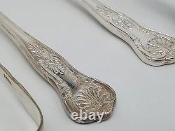 Kings Pattern Silver Plated Cutlery Set Canteen With Box Mixed Brands A1 EPNS