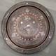 LARGE ISLAMIC COPPER & SILVER DAMASCENE INLAY TRAY c1900 27.4 Inches