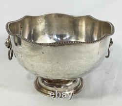 LARGE ORNATE SILVER PLATED CHAMPAGNE WINE COOLER MULTI BOTTLE ICE BUCKET c
