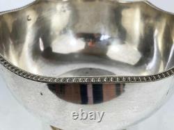 LARGE ORNATE SILVER PLATED CHAMPAGNE WINE COOLER MULTI BOTTLE ICE BUCKET c