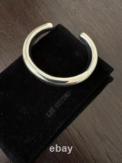 LIÉ STUDIO EMMA BANGLE SILVER NEW RRP £330 iN BOX & ORIGINAL PACKAGING