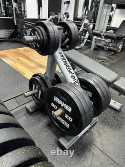 LIFE FITNESS OLYMPIC WEIGHT PLATE STORAGE RACK / TREE 50mm 2 inch WEIGHTS UK