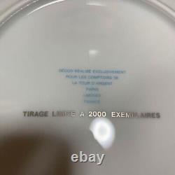 La Tour D'Argent Limoges Plate Limited Production Porcelain Set of 6 Very Good