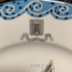 La Tour D'Argent Limoges Plate Limited Production Porcelain Set of 6 Very Good