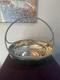 Lambidis Original Silverware Silver Plated Basket- Made in Athens Greece