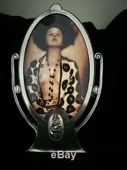 Large Great, Rare, Wmf Art Nouveau, Jugendstil, Silver Plated Photo Frame