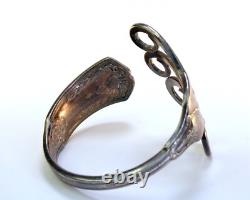 Large Sculptural Artisan Serving Fork Bracelet Studio Piece Heavy 80.8g France