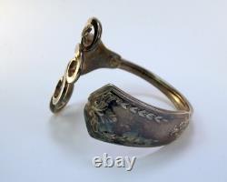 Large Sculptural Artisan Serving Fork Bracelet Studio Piece Heavy 80.8g France