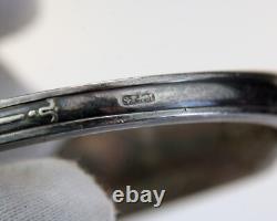 Large Sculptural Artisan Serving Fork Bracelet Studio Piece Heavy 80.8g France