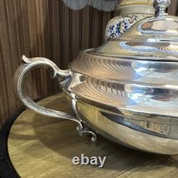 Large Silver Plated Lidded Tureen EPNS B M MOUNT