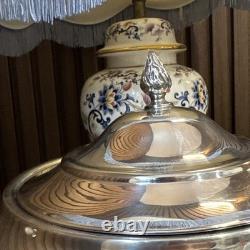 Large Silver Plated Lidded Tureen EPNS B M MOUNT