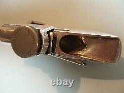 Lawton alto sax mouthpiece, 7BB, assumed silver plated, excellent, original box