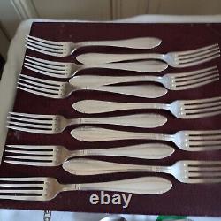 Liberty Cutlery Set 36 pieces Silver Plated 1950s