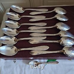 Liberty Cutlery Set 36 pieces Silver Plated 1950s