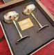 Links London silver plated cocktail glasses x2 in original box never used