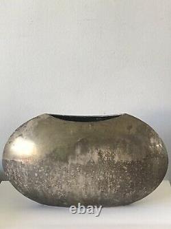 Lino Sabattini Silver Sculpture Vase -signed- Italian Modern Art Nouveau Vintage