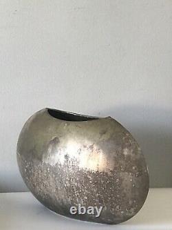 Lino Sabattini Silver Sculpture Vase -signed- Italian Modern Art Nouveau Vintage
