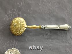 Lot Silver Plated Metal Carving Set Tea Strainer Sugar Shaker Scoop