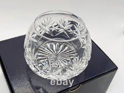 MAPPIN & WEBB Glass Crystal Silver-Plated Sugar Jam Pot Dish Spoon Original Box