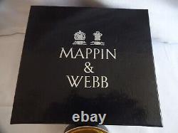 MAPPIN & WEBB Silver Plated One Pint Tankard with Gilt Inner Unused Original Box