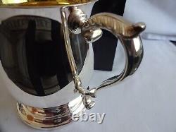 MAPPIN & WEBB Silver Plated One Pint Tankard with Gilt Inner Unused Original Box