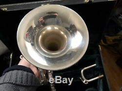 MARCH $ALE 1OWNER YAMAHA Eb/D TRUMPET YTR9620 & Original double Case &Mouthpiece