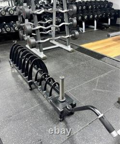 MATRIX FITNESS OLYMPIC WEIGHT PLATE STORAGE TOASTER RACK 50mm 2 inch WEIGHTS