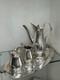 MCM Silver Plated With Mexican Origin Markings Tea Set Of 3
