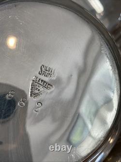 MCM Silver Plated With Mexican Origin Markings Tea Set Of 3