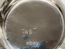 MCM Silver Plated With Mexican Origin Markings Tea Set Of 3