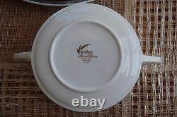 MID Century Modern Mikasa China Porcelain Ceramic Solitude Dinning Set MCM White