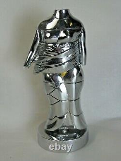 MIGUEL BERROCAL Mini Cariatide Nickel Plated Puzzle Sculpture 1968 69