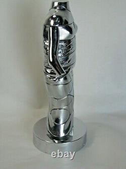 MIGUEL BERROCAL Mini Cariatide Nickel Plated Puzzle Sculpture 1968 69
