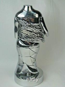 MIGUEL BERROCAL Mini Cariatide Nickel Plated Puzzle Sculpture 1968 69