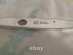 MMA Tasting stirring spoon Brass SilverPlating Vintage