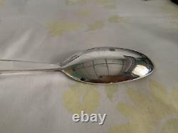 MMA Tasting stirring spoon Brass SilverPlating Vintage
