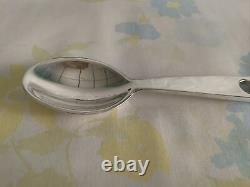 MMA Tasting stirring spoon Brass SilverPlating Vintage