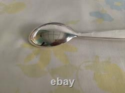 MMA Tasting stirring spoon Brass SilverPlating Vintage
