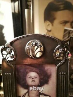 Magnificent Huge Very Rare, Wmf Art Nouveau, Secessionistpromenade Photo Frame