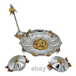 Mappin And Webb Rare Plated Items inc. A Large bowl, Rose Water Sprinkler & More