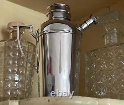 Mappin & Webb Art Deco Silver Plated Cocktail Shaker Excellent condition