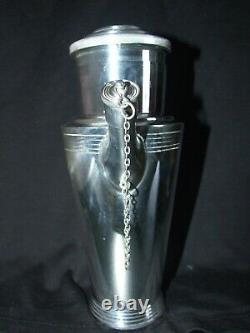 Mappin & Webb Keith Murray Designed Silver Plate Cocktail Shaker