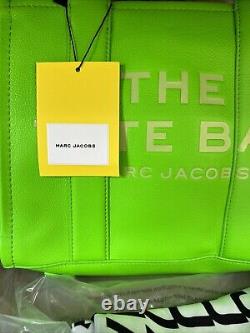 Marc Jacobs The Medium Leather Green Tote Bag RRP £495