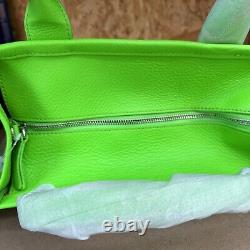 Marc Jacobs The Medium Leather Green Tote Bag RRP £495